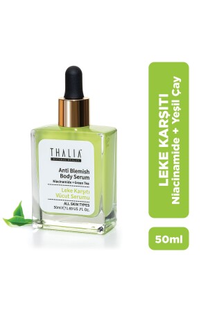 Niacinamide & Green Tea Body Serum to Help Remove Blemishes 50ml - Thalia