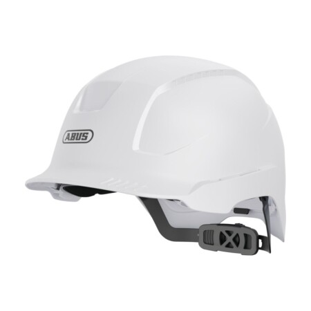 Nicht belüfteter Schutzhelm ABUS Scator-E 53-63cm, weiß - ABUS