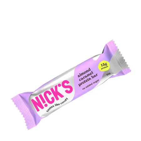 Nick's Almond Caramel Protein Bar (50 g) - Nick's
