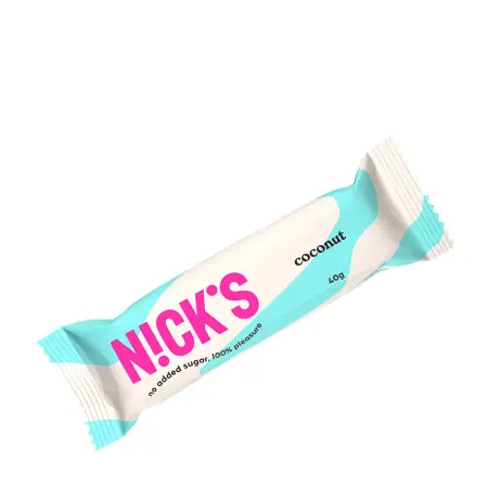 Nick's Coconut Chocolate Bar (40 g) - Nick's