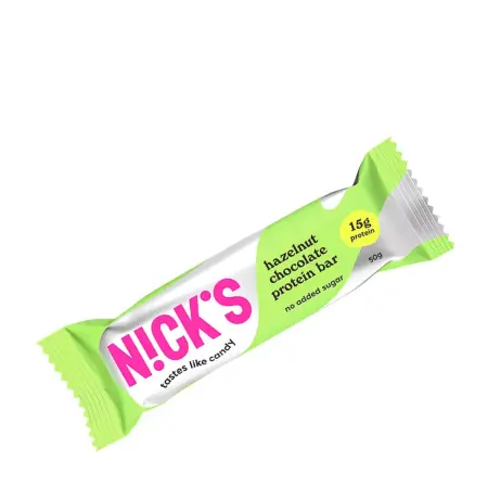 Nick's Hazelnut Chocolate Protein Bar (50 g) - Nick's