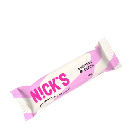 Nick's Peanuts and Fudge Chocolate Bar (40 g) - Nick's
