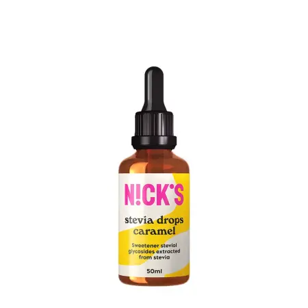 Nick's Stevia Drops (50 ml, Caramel) - Nick's