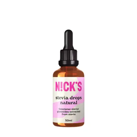 Nick's Stevia Drops (50 ml, Natural) - Nick's
