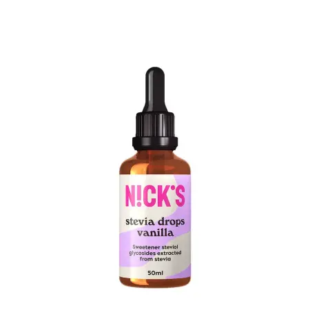 Nick's Stevia Drops (50 ml, Vanilla) - Nick's