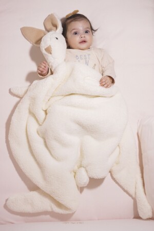 Niedliche Häschen-Baby-Kinderdecke, Winter-Plüsch-Welsoft-Kaninchen-Decke - Modakids