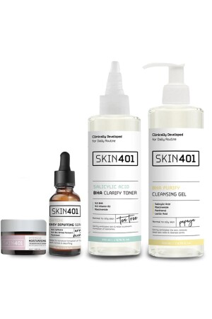 Night Care Routine (combination and oily skin types) - Skin401