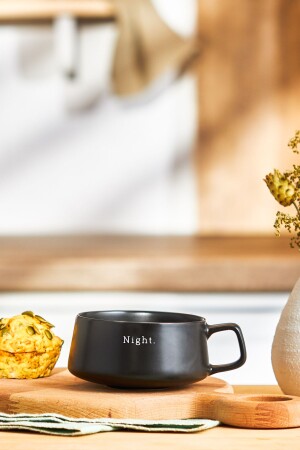 Night New Bone Mug 320 ml Black 600. 15. 01. 2984 - Emsan