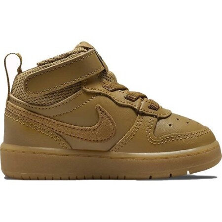 Nike Çocuk Court Borough Mid 2 Kahverengi CD7784 701 Ayakkabı - Nike