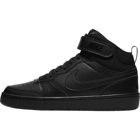 Nike Court Borough Mid 2 Kinderschuhe Schwarz - Nike