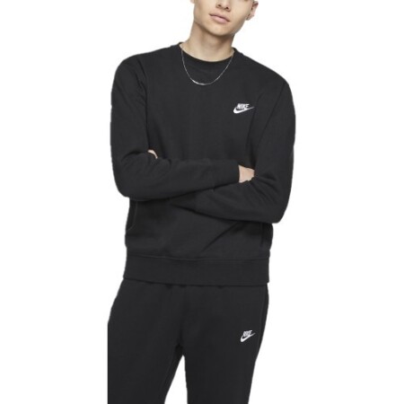 Nike Herren-Sweatshirt M NSW Club CRW BB1 Schwarz - Nike