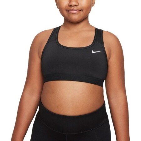 Nike Kız Çocuk Spor Sütyeni G NK Swoosh Sütyen Siyah DA1030 010 - Nike