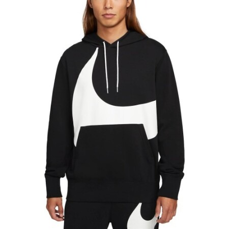 Nike Men's Sweatshirt Nsw Swoosh Po Sbb Black DH1027 010 - Nike
