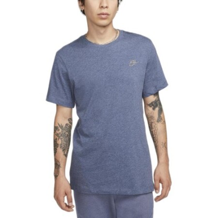 Nike Men's T-Shirt Nsw Club Tee Sust Blue DR7923 491 - Nike