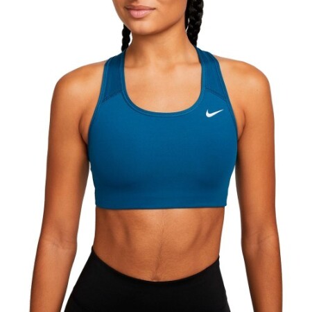 Nike Sports Bra for Women Swoosh Bra Non Pad Blue BV3630 404 - Nike