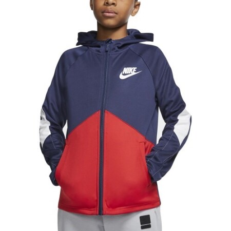 Nike Sweatshirt für Teenager B NSW JKT Blau Rot - Nike