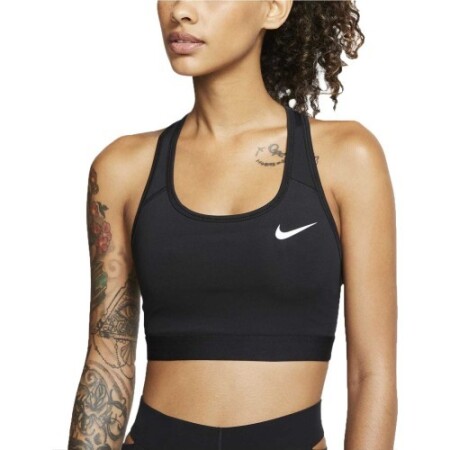 Nike Women's Sports Bra Swsh Band Nonpded Bra Black BV3900 010 - Nike
