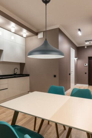 Nil Special Design Modern Decorative Cafe Kitchen Living Room Anthracite White Pendant Lamp Single Chandelier BÜYÜKSIVAMATEKLİ1 - Modavize