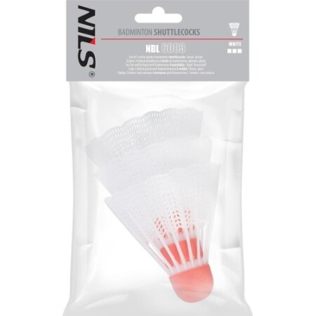 Nils NBL6003 naylon badminton raket topu, 3 adet. - Nils