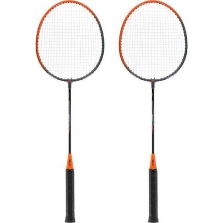 NILS NRZ005 Çelik Badminton Seti, 2 Raket ve Kılıf - Nils