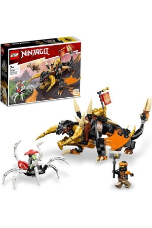 ® NINJAGO® Cole's Earth Dragon EVO 71782 - Construction Set for Ages 7 and Up (285 Pieces) Lego 71782 - LEGO