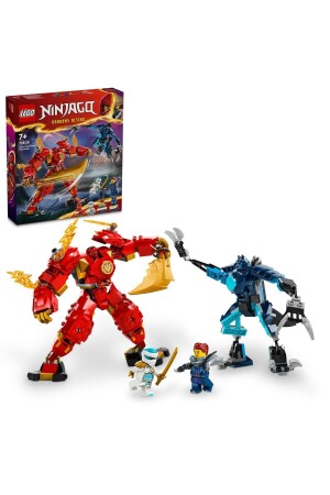 ® NINJAGO® Kai's Fire Elemental Robot 71808 - Construction Set for Ages 7 and Up (322 Pieces) - Lego
