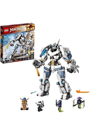 ® NINJAGO® Legacy Zane's Titan Mech Battle 71738 - Ninja Toy Building Set (840 Pieces) U334164 - LEGO