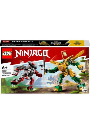 ® NINJAGO® Lloyd's Robot Battle EVO 71781 - Building Set for Kids Ages 6 and Up (223 Pieces) - Lego