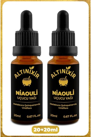 Nioli Essential Oil 100% Pure Certified 2x20ml (niaouli Essential Oil) ALXNİO2020 - ALTINİXİR