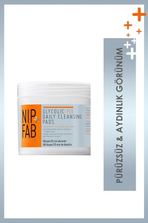 Nip Fab Glycolic Fix Face Pad 60 Pieces TYC00272508314 - NIP+FAB