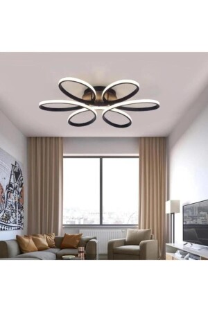 Nipul Modern Plafonier White LED Chandelier - Elektroyou
