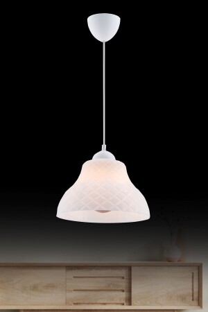 Nisa Luce Lina Akrilik Sarkıt - Beyaz - Angdesign