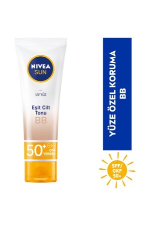 Nıvea Sun Bb UV Face Cream Spf50 50ml 4005900475589 - NIVEA