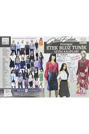 No Rehearsal Sewing Patterns Magazine - Güler Erkan