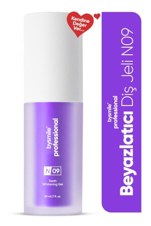 No:09 Mor Diş Beyazlatıcı Jel - Bysmile Professional
