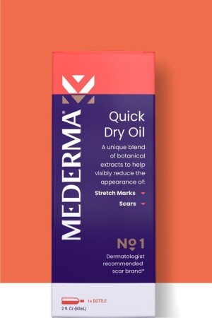 No:1 Quick Dry Oil Anti Stretch Mark Skin Care Oil 60ml 810000318261 - Mederma