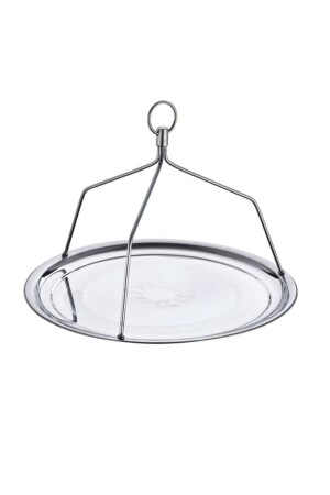 No:2 Tea & Coffee Shop Tray with Hanger Steel 40 Cm - ÖZBURAK