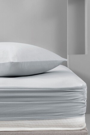 Noah Fitted Sheet - Gray - Yataş