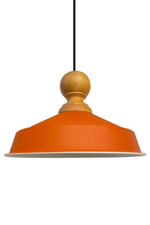 Noble Single Chandelier Wooden Head Retro Pendant Lamp Restaurant Living Room Lighting BMM2013KA - Bamyum