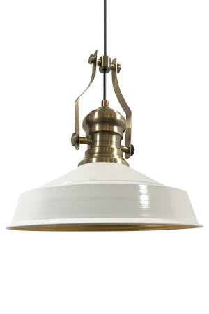 Noble Single White Chandelier New Antique Headboard Retro Pendant Lamp Cafe Living Room Shop Chandeliers BMM2013E - Bamyum