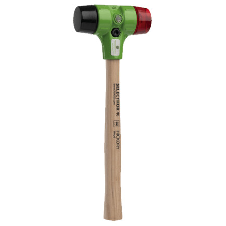 Non-rebound rubber/plastic hammer KUKKO Selecthor Ø40mm - Kukko