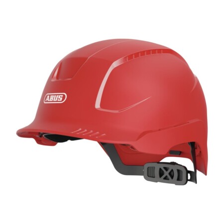 Non-ventilated safety helmet ABUS Scator-E 53-63cm, red - ABUS