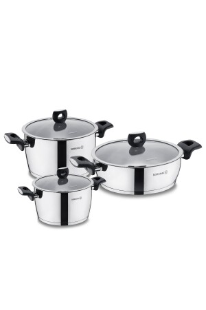 Nora Jr.6 Piece Cookware Set 9080203A2989 - KORKMAZ