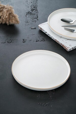 Nordic Istanbul Yuvarlak Servis Tabak - 26 Cm SR-22-0255-18 - ACAR