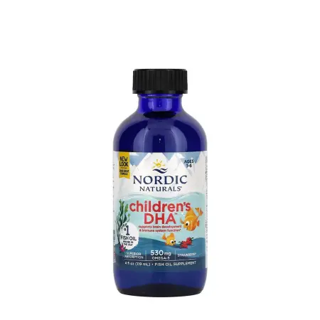 Nordic Naturals Children's DHA 530MG Omega-3 (119 ml, Strawberry) - Nordic Naturals