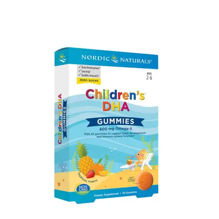 Nordic Naturals Children's DHA 600 mg (30 Gummies) - Nordic Naturals