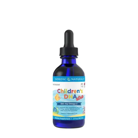 Nordic Naturals Children's DHA Xtra 880 mg (60 ml, Berry Punch) - Nordic Naturals