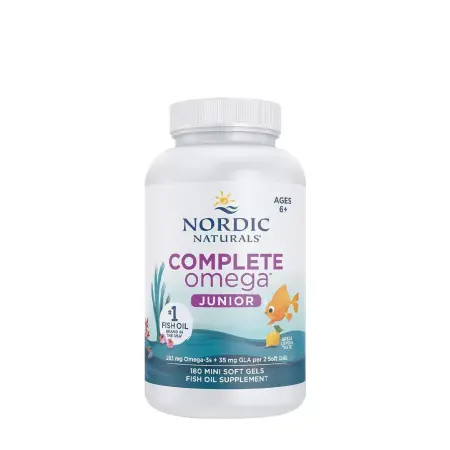 Nordic Naturals Complete Omega Junior 283 mg (180 Softgels, Lemon) - Nordic Naturals
