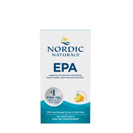 Nordic Naturals EPA 1210 mg (60 Softgels, Lemon) - Nordic Naturals