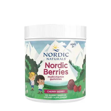 Nordic Naturals Nordic Berries Multivitamin Gummies (120 gummies, Cherry Berry) - Nordic Naturals